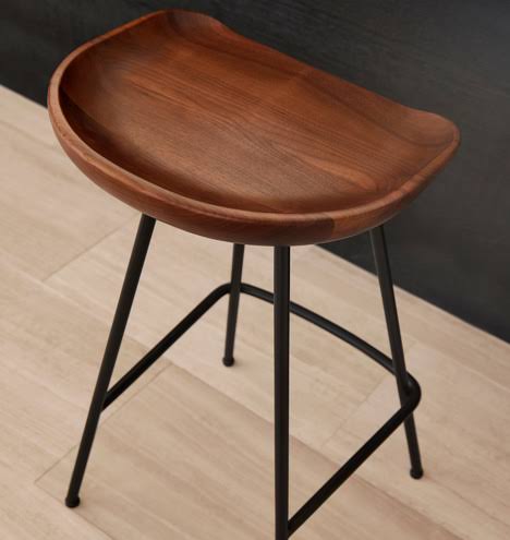 Metal Legs Counter Stool S326