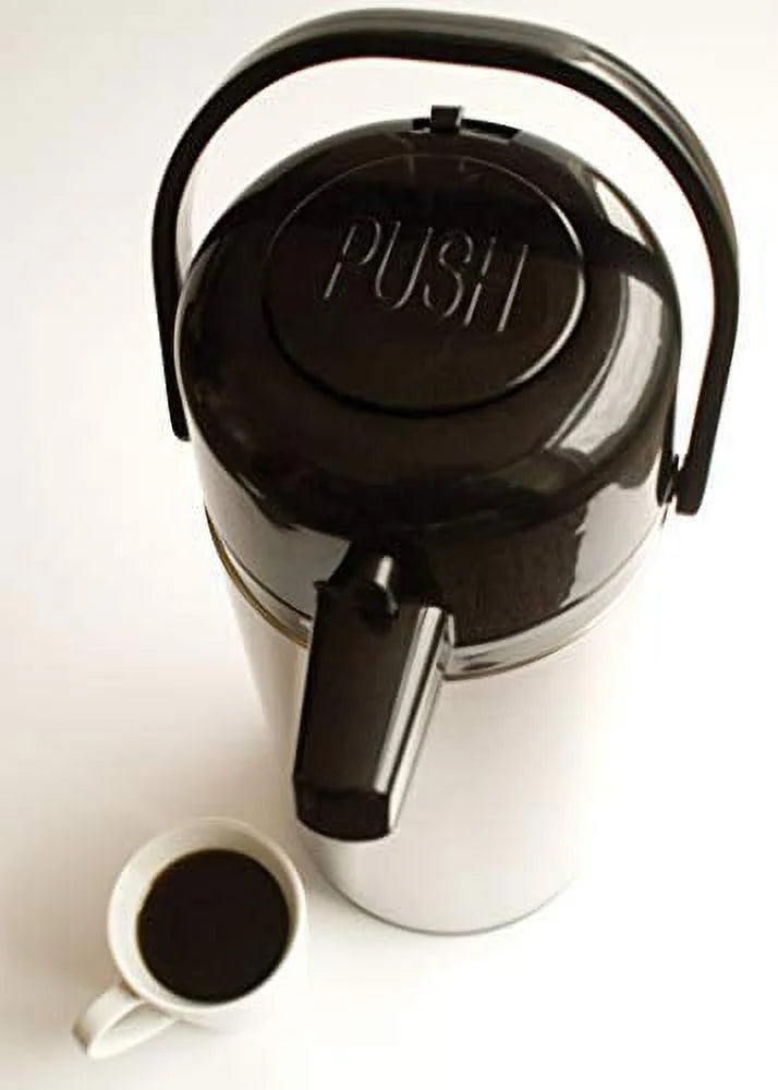 2.5 Liter Glass Vacuum Insulation Airpot P444