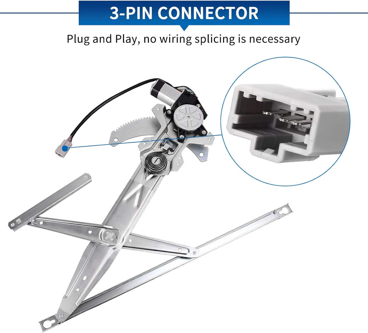 Power Window Regulator with Motor F507930