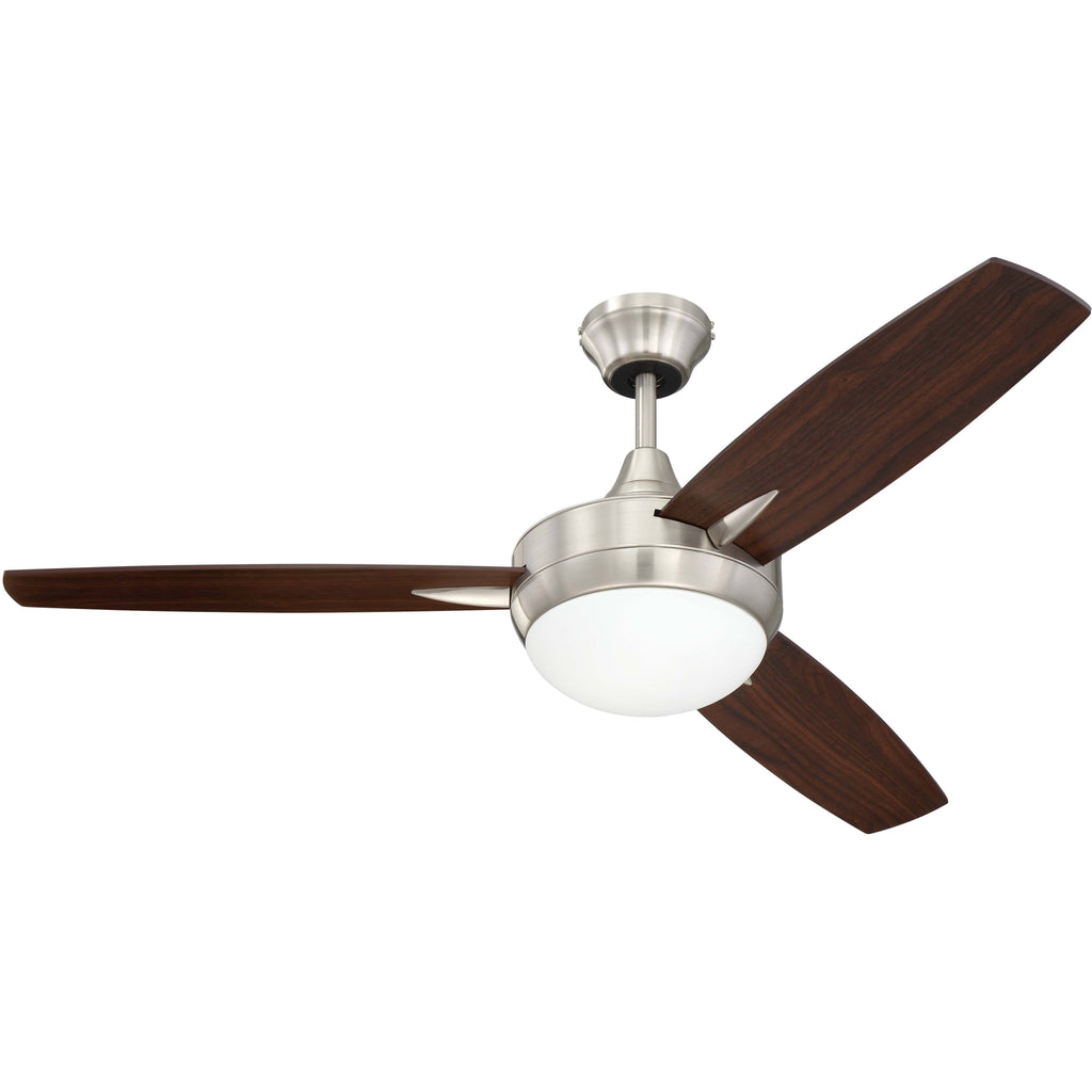 Brushed Polished Nickel Ceiling Fan W17584