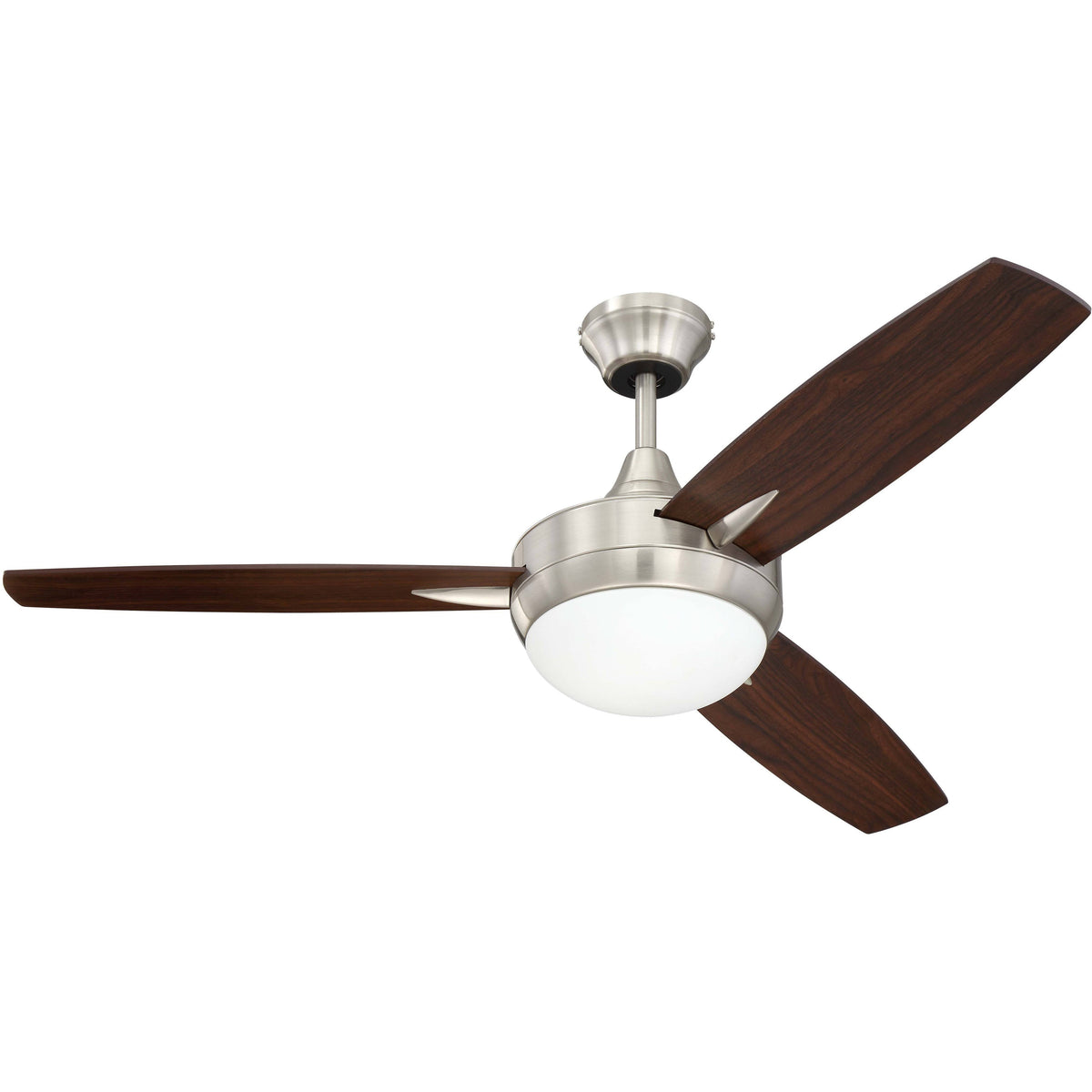 Brushed Polished Nickel Ceiling Fan W17584