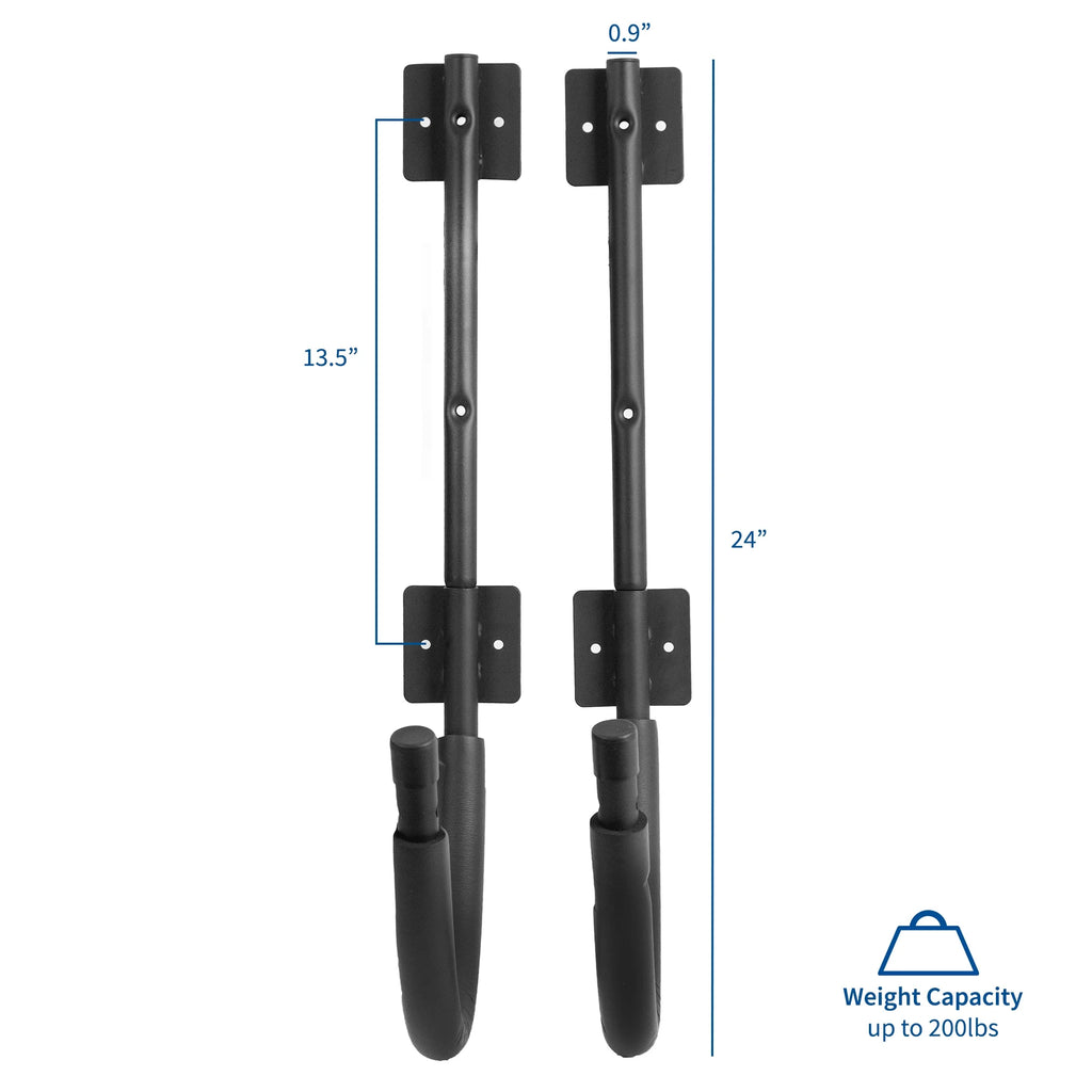Steel Kayak Wall Mount Cradle Holder Set H52055