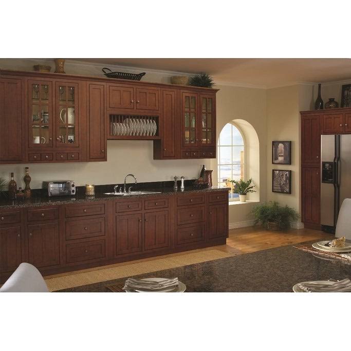 Cabernet Veneered Wall End Panel E81572