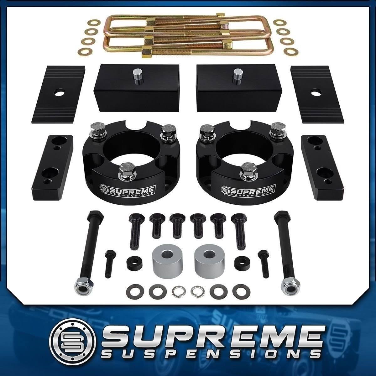 Front + Rear Lift Kit with Sway Bar Extension O931
