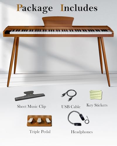 88 Keys Semi Weighted Digital Piano with Triple Pedal M74740