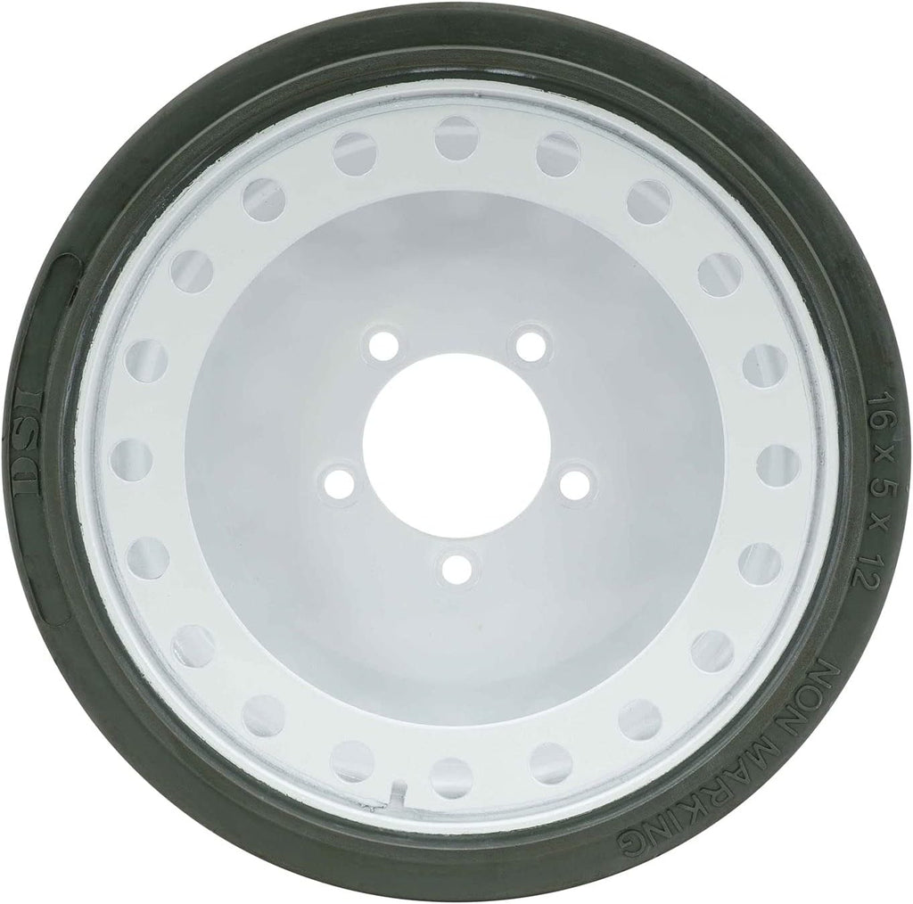 Non-Marking Scissor Lift Tires 16 x 5 x 12 Wheel Assembly U77549