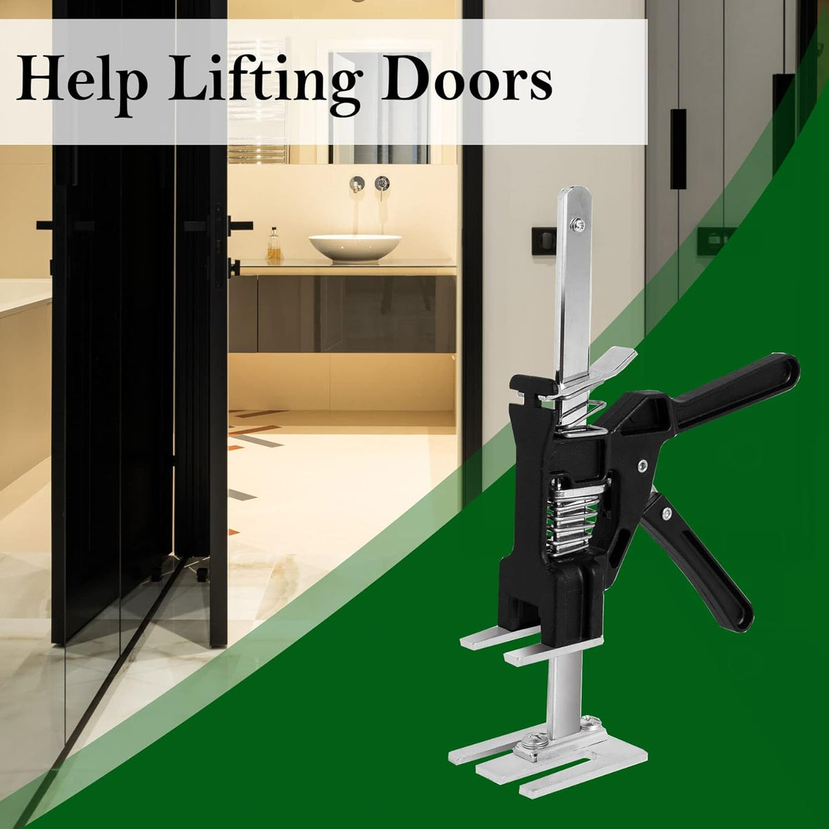 2 Packs Metal Lift up to 300 Lb/4.3in Height Adjustment Lifting Device U5075