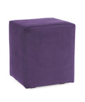Eggplant Cube Ottoman D755038