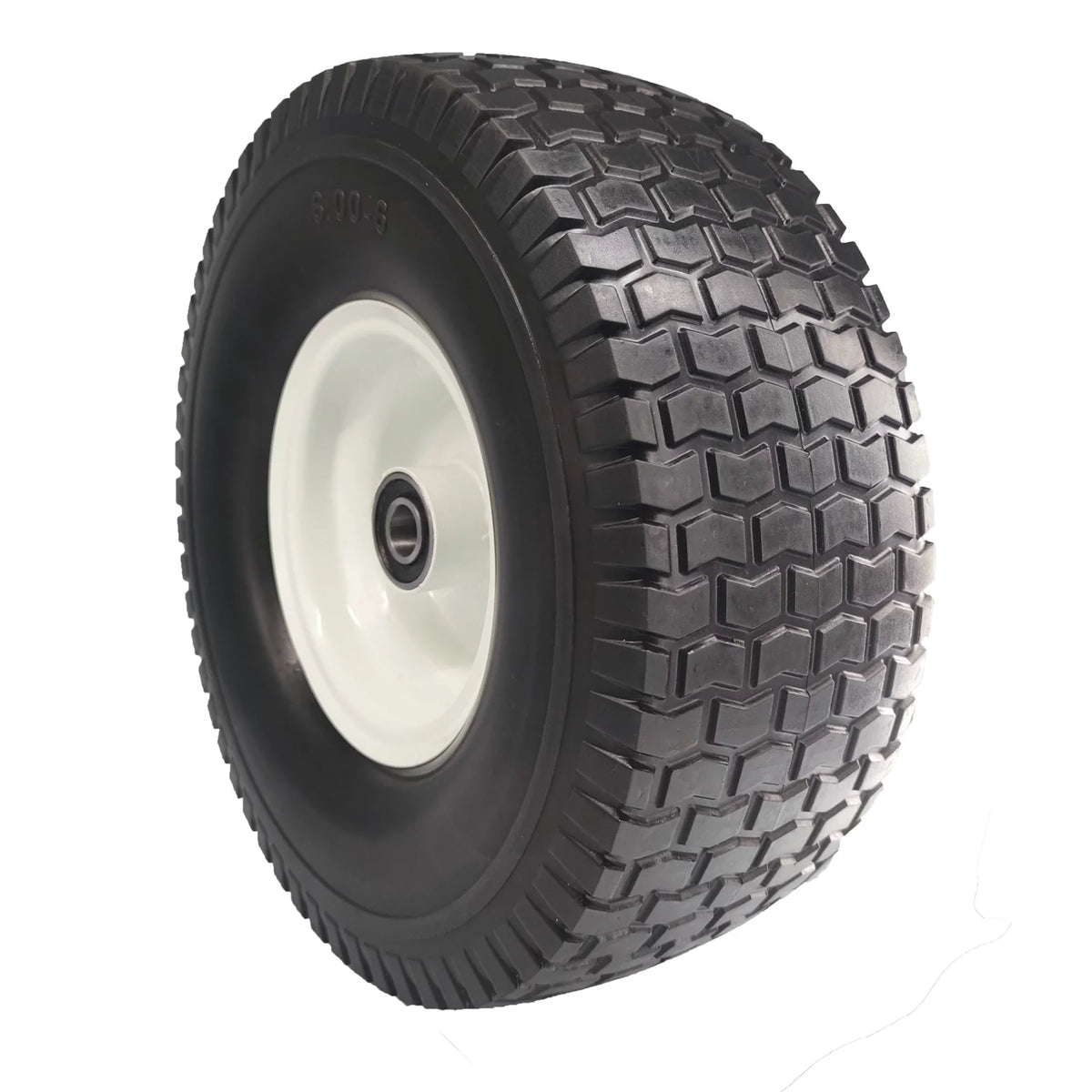 Flat Free Lawn Mower Tires 15x6.00-6 with Bearings B5830