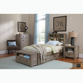 Twin Bookcase Bed O8775