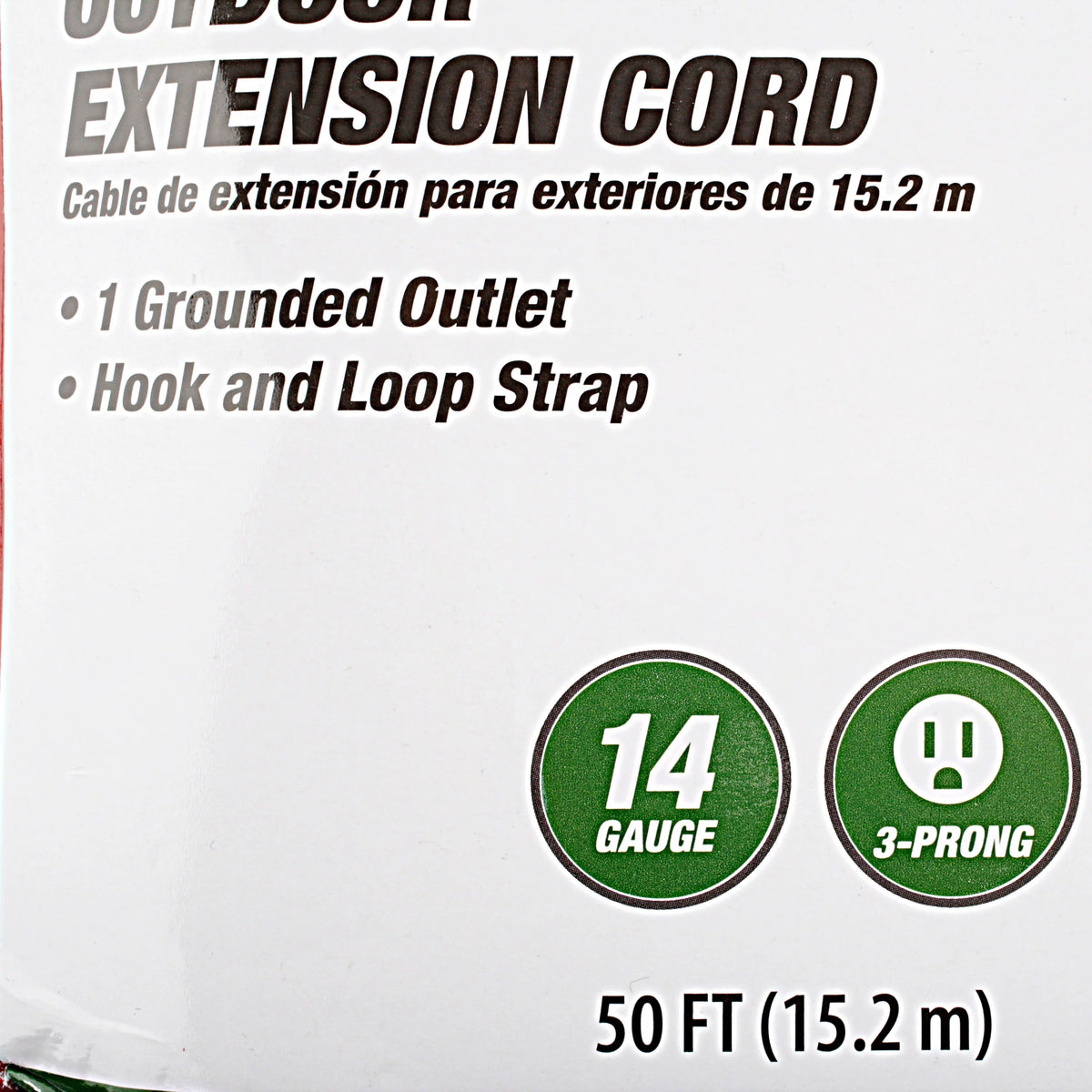 50FT 14AWG 3 Prong Extension Cord X998
