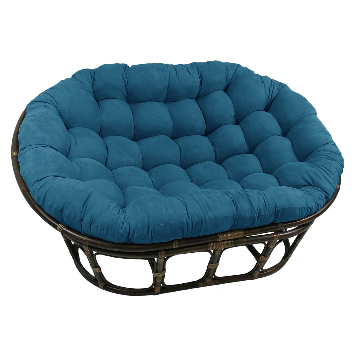 65" by 48" Microsuede Double Papasan Cushion C800
