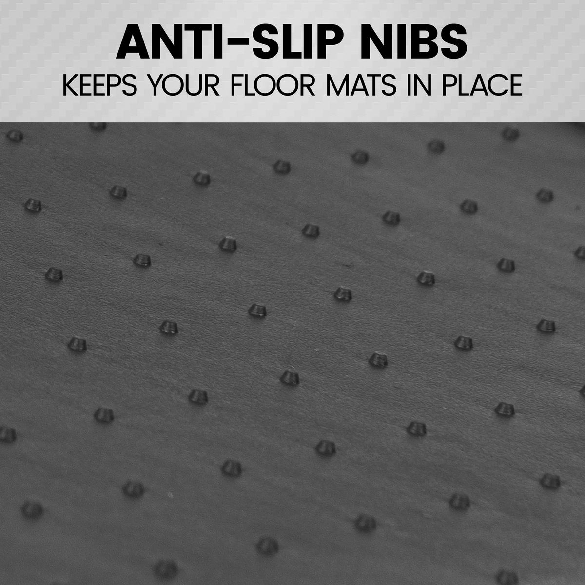 Universal Rubber & Carpet Floor Mats Set B205780
