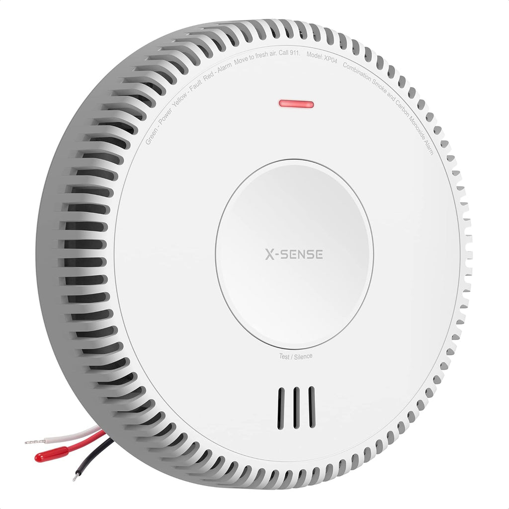 Hardwired Combination Smoke and Carbon Monoxide Detector with Battery Backup, Pack of 2 S70246