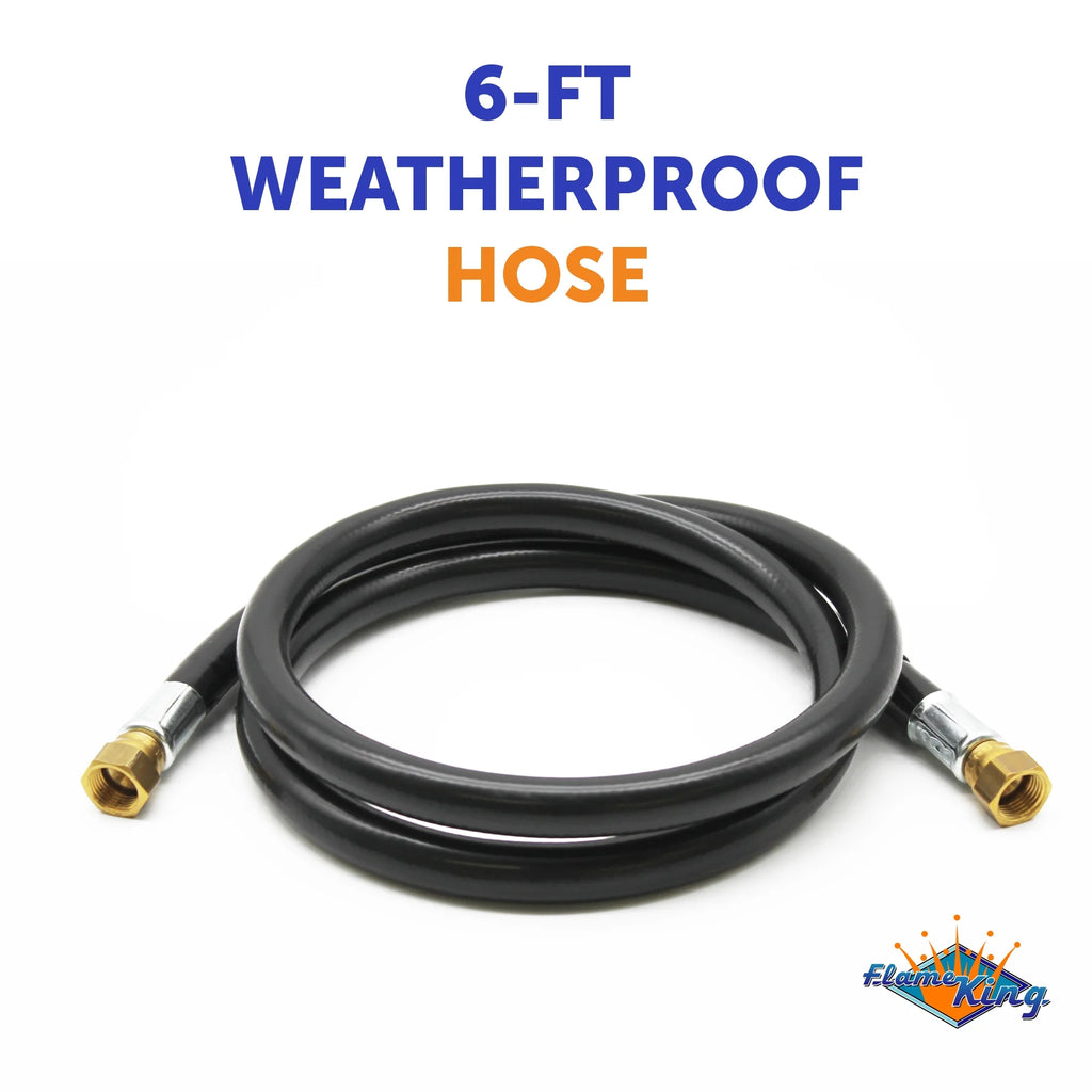 72 Inch 3/8 Inch ID Rubber RV Slide Out Hose Assembly R89755