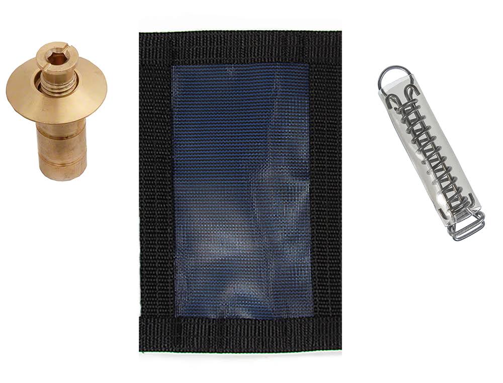 Rectangular Mesh Safety Cover 16 x 38 Feet Gray N9144