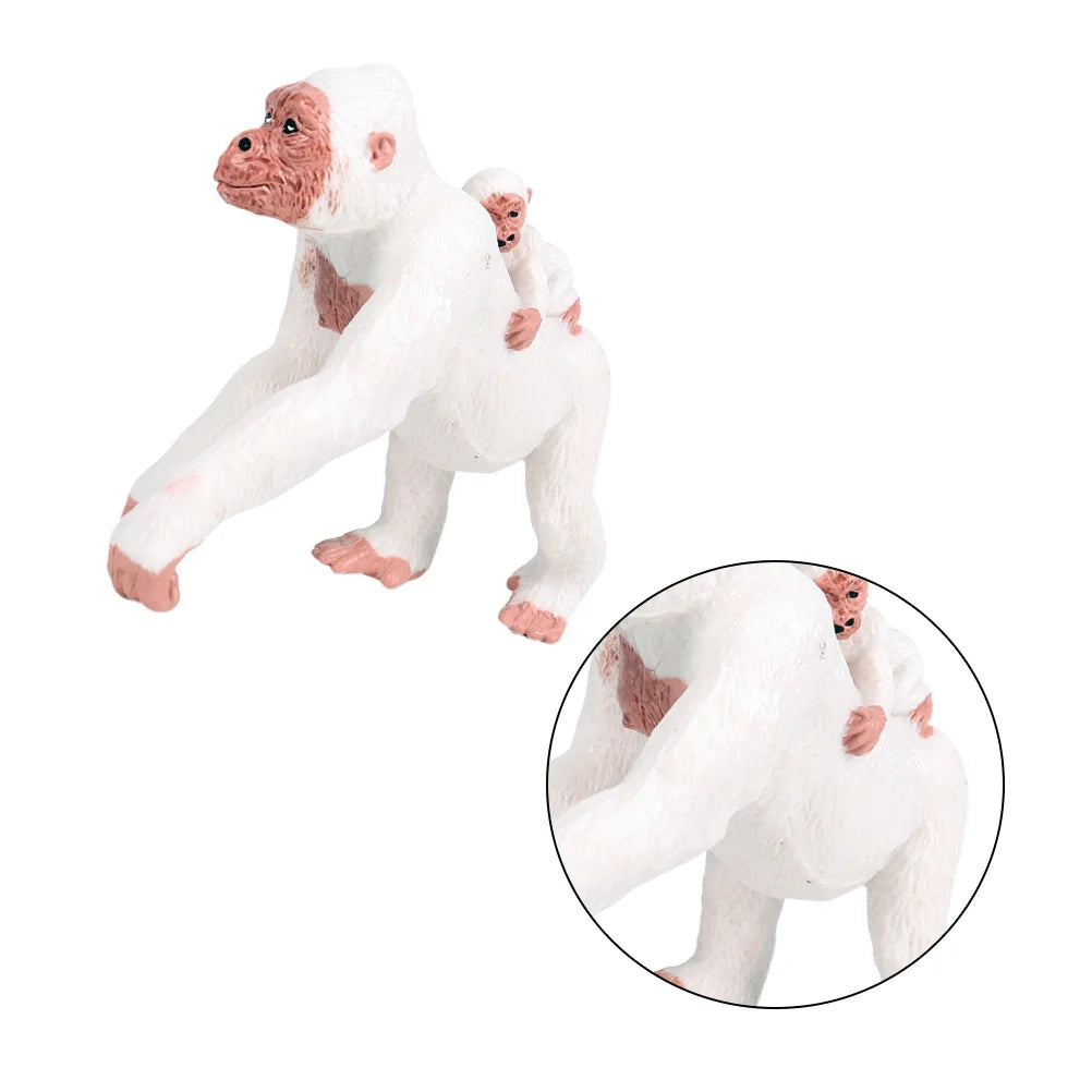 Fake Monkey Toy Educational Model Plaything Ornaments A58578