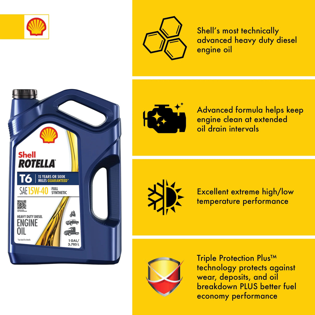 3 Pack Case Full Synthetic Diesel Engine Oil B44954