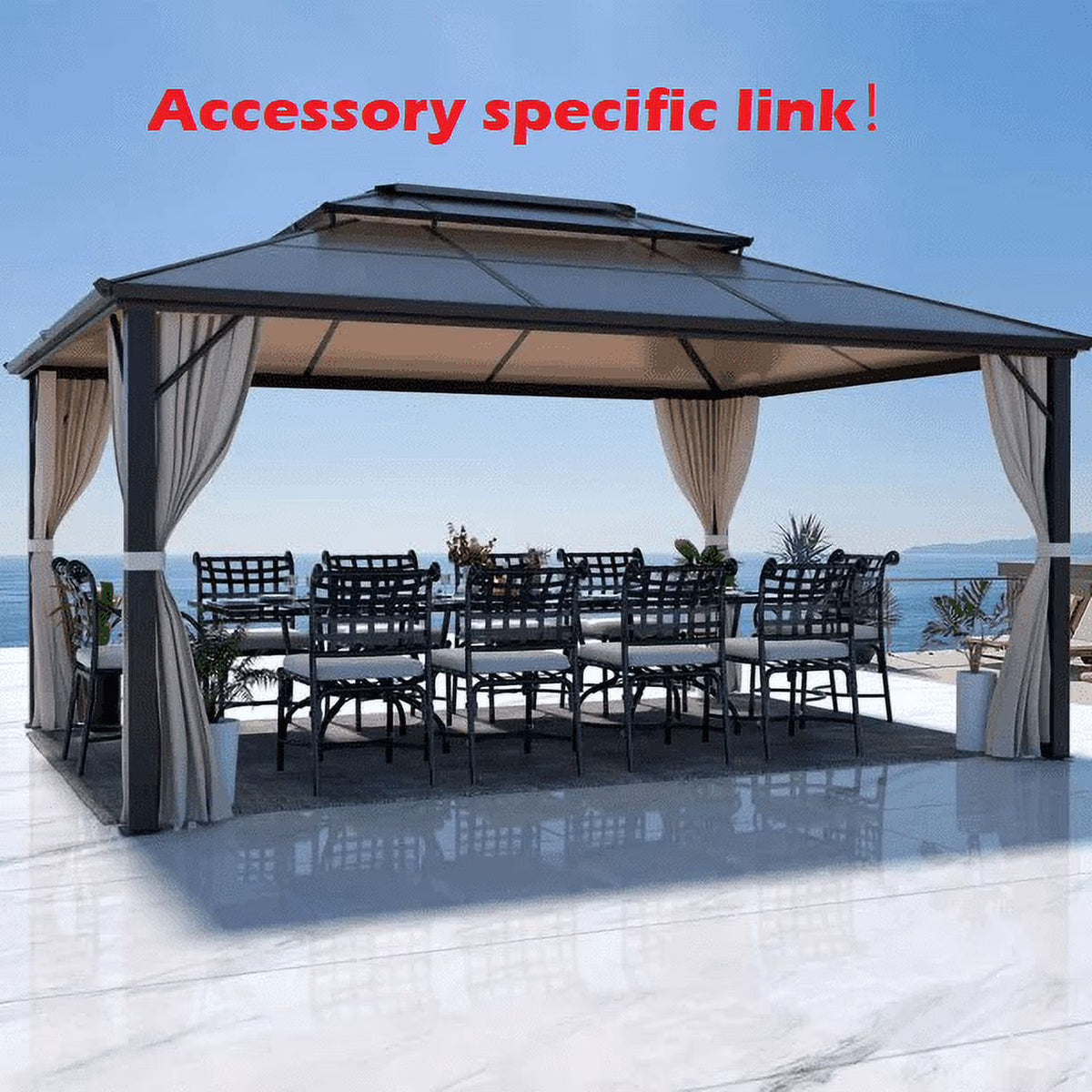 Hardtop Gazebo parts P6123