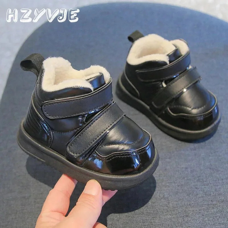 Silvery White Non Slip Warm Snow Boots U689336