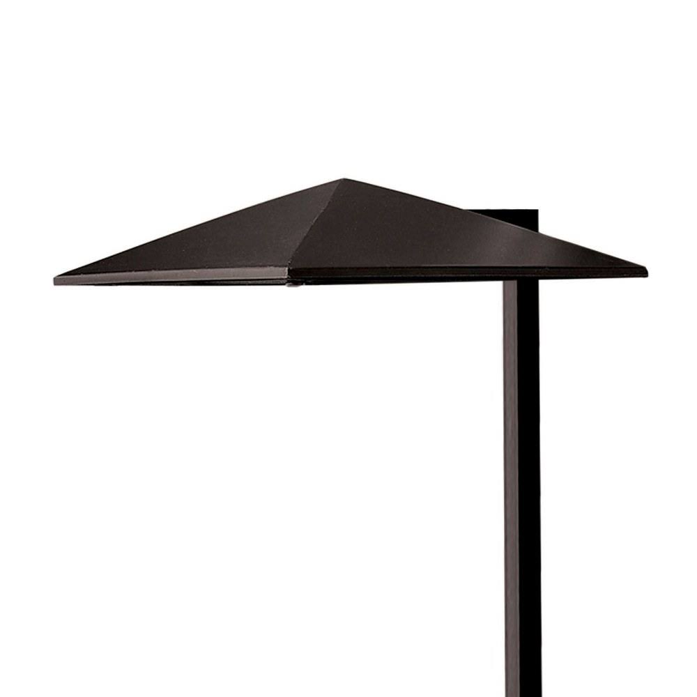 Satin Black LED Path Light R637598